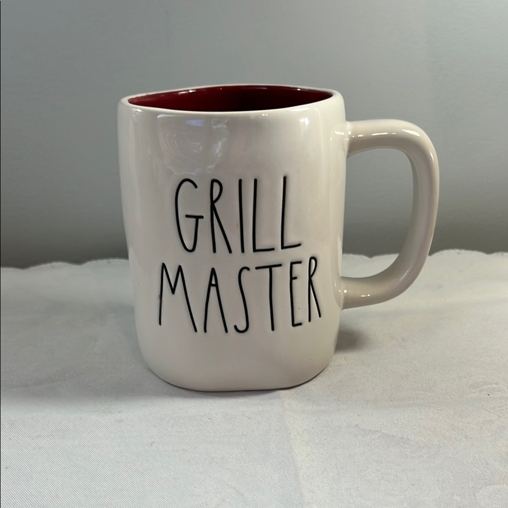 Rae Dunn Cream and Red Grill Master Mug for Father’s Day!